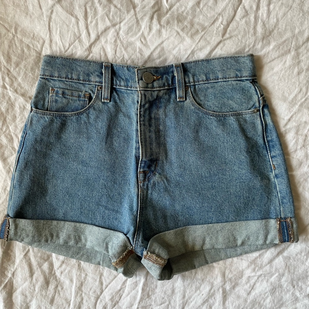 Urban Outfitters High-Rise Mom Jean Shorts